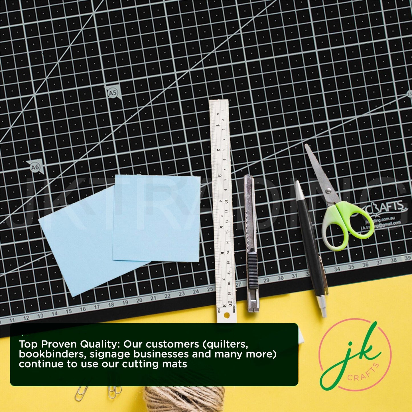 Self Healing Cutting Mat A1 - 3-Ply Normal PVC