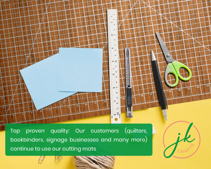 Self Healing Cutting Mat A1 - 5-Ply Normal PVC - Wood Grain