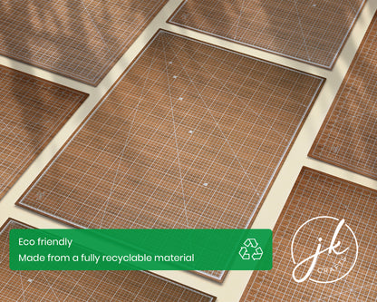 Self Healing Cutting Mat A1 - 5-Ply Normal PVC - Wood Grain