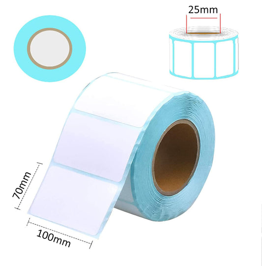 ZOffice Direct Thermal Shipping Label Rolls - Zebra Rollo Auspost Compatible | Strong Adhesive Thermal Printer Labels - All Sizes (Not for Dymo)