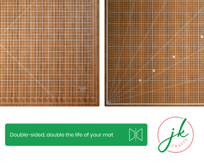 Self Healing Cutting Mat A1 - 5-Ply Normal PVC - Wood Grain