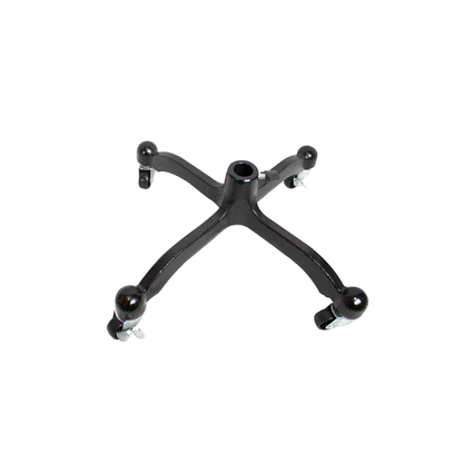 Heavy-Duty Cast Iron Rolling Base with Locking Wheels for Pro Dressmaker Form Budget Edition