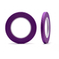 Two rolls of purple tape on a white background