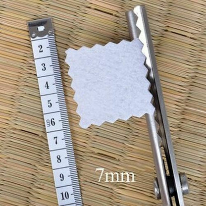 JKCrafts Pinking Shears & Zig Zag Scissors - 5mm or 7mm Blade | Stainless Steel Fabric Shears - Soft Grip Dressmaking Tool