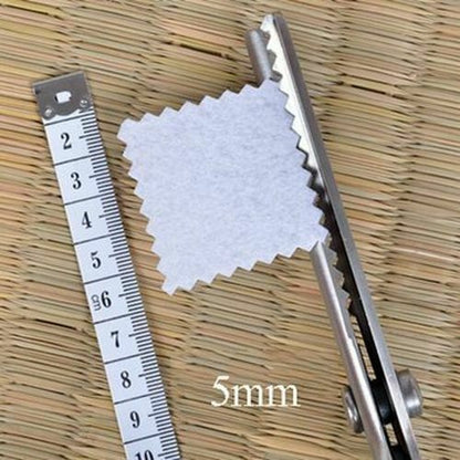 JKCrafts Pinking Shears & Zig Zag Scissors - 5mm or 7mm Blade | Stainless Steel Fabric Shears - Soft Grip Dressmaking Tool
